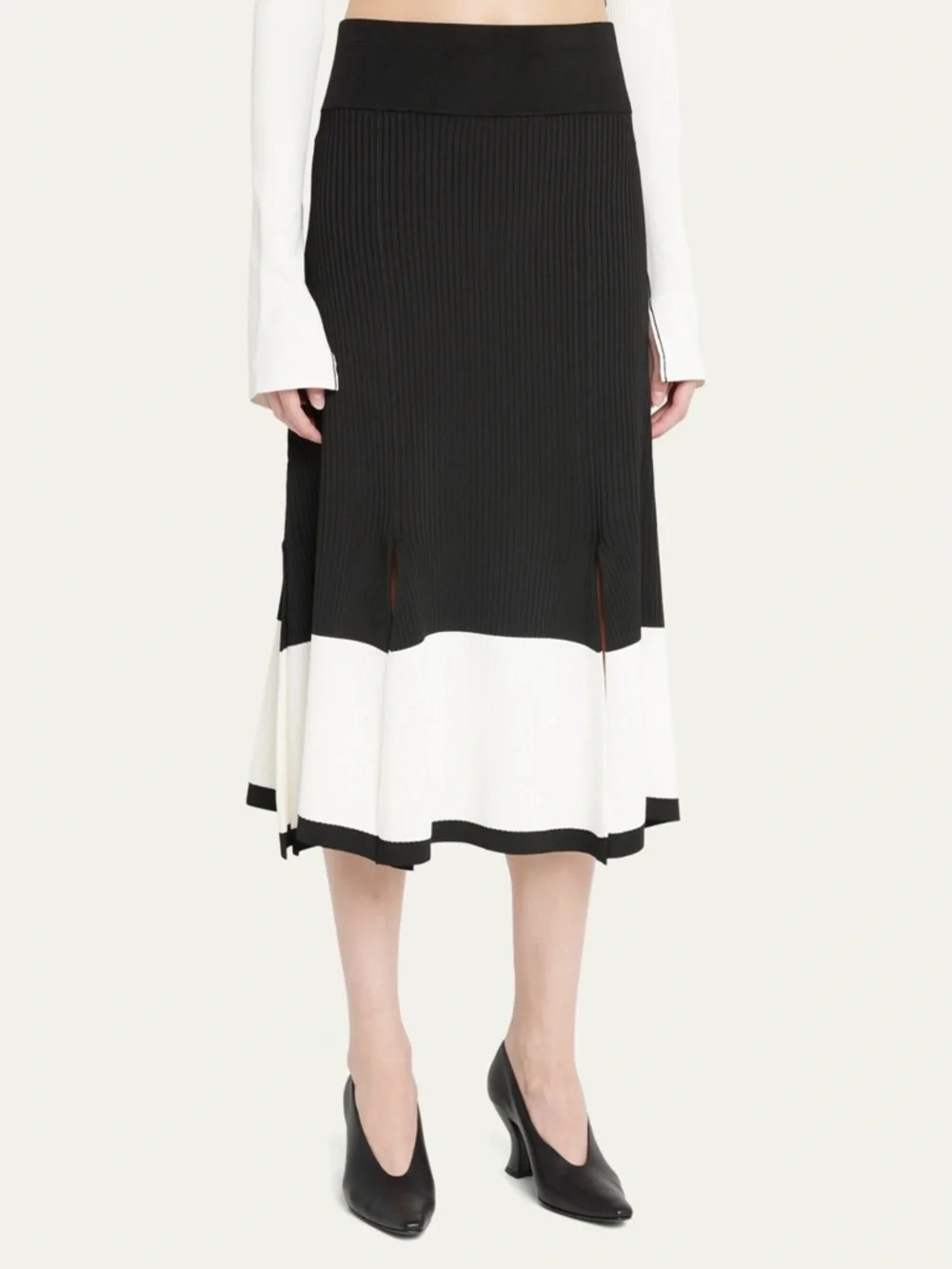 MARIA MCMANUS Two-Tone Split Midi
Skirt size XS - Picture 1 of 6